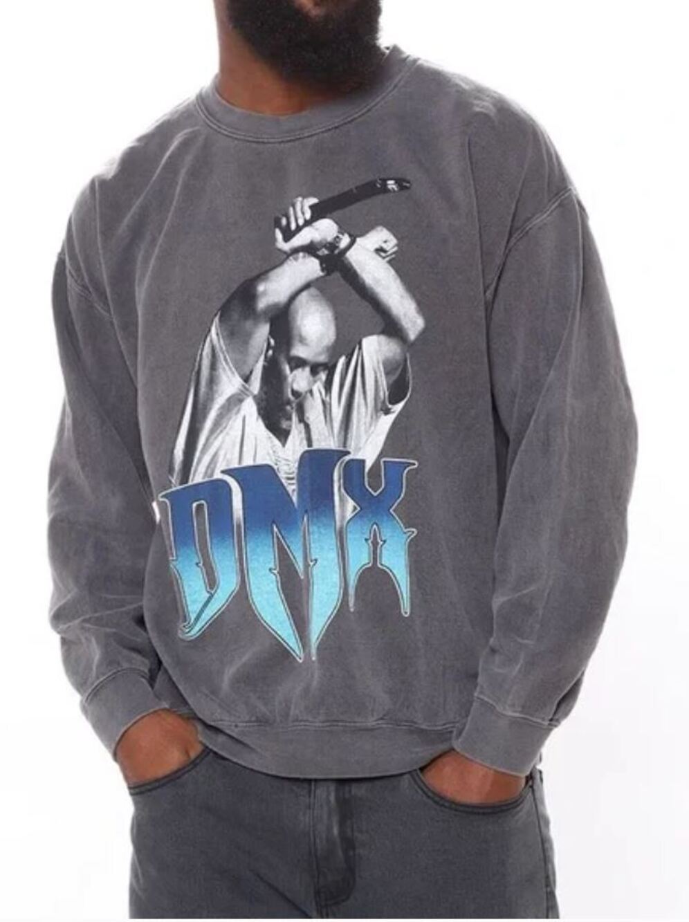 DMX Anthem Crewneck Sweatshirt XL New